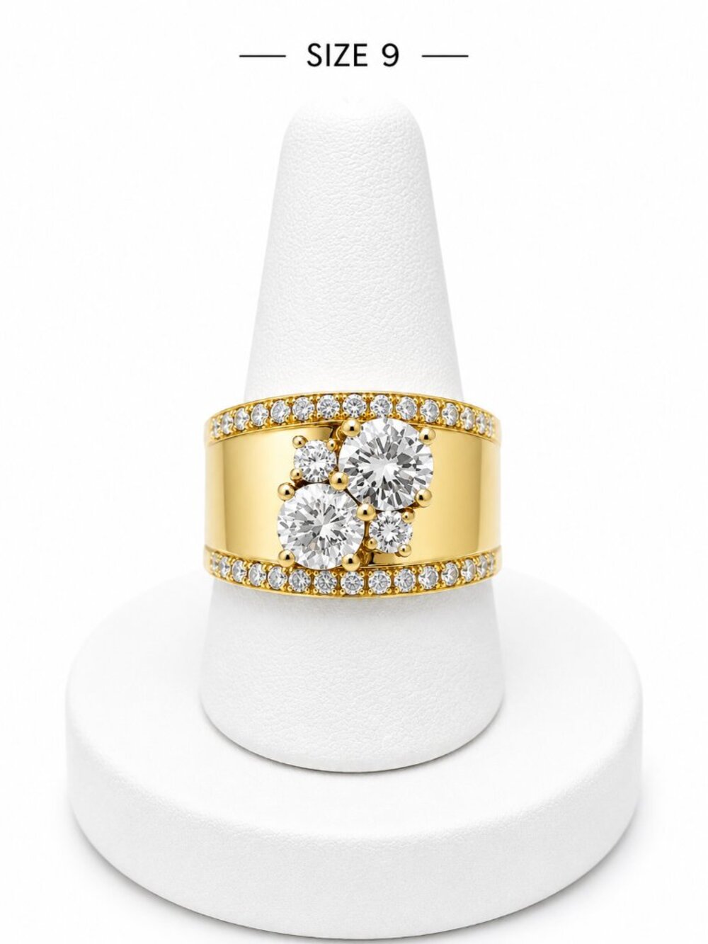 - ZUMA BRIDAL WEDDING ENGAGMENT RING size 7